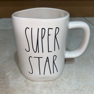 Rae Dunn Super Star Double Sided Mug